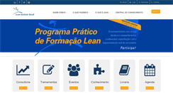 Desktop Screenshot of lean.org.br